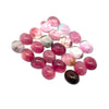 55.92cts 23Pcs Lot Natural Bi-Color Tourmaline Gemstone - 9X7MM - Oval Cabochon - 25261RGT