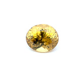 6.90cts Natural Yellow Zircon Gemstone - Oval Shape - 25298RGT