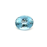 2.87cts Natural Blue Aquamarine Gemstone  - Oval Shape - 25374RGT