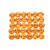 4.68cts 30Pcs Natural Fanta Spessartite Gemstone - 3.1MM - Round Shape - 25476RGT