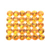 4.38cts 30Pcs Natural Fanta Spessartite Gemstone - 3.1MM - Round Shape - 25477RGT