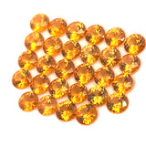 4.08cts 28Pcs Natural Fanta Spessartite Gemstone - 3.1MM - Round Shape - 25478RGT