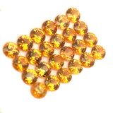 3.54cts 24Pcs Natural Fanta Spessartite Gemstone - 3.1MM - Round Shape - 25481RGT
