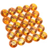 3.75cts 25Pcs Natural Fanta Spessartite Gemstone - 3.1MM - Round Shape - 25485RGT