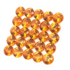 3.75cts 25Pcs Natural Fanta Spessartite Gemstone - 3.1MM - Round Shape - 25485RGT