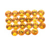 3.50cts 22Pcs Natural Fanta Spessartite Gemstone - 3.2MM - Round Shape - 25492RGT
