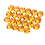 3.50cts 22Pcs Natural Fanta Spessartite Gemstone - 3.2MM - Round Shape - 25492RGT