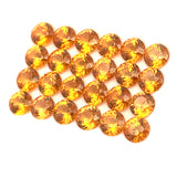 3.85cts 24Pcs Natural Fanta Spessartite Gemstone - 3.2MM - Round Shape - 25493RGT