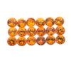 2.95cts 18Pcs Natural Fanta Spessartite Gemstone - 3.2MM - Round Shape - 25494RGT