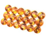 2.95cts 18Pcs Natural Fanta Spessartite Gemstone - 3.2MM - Round Shape - 25494RGT