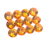 2.57cts 12Pcs Natural Fanta Spessartite Gemstone - 3.5MM - Round Shape - 25499RGT