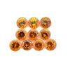 2.23cts 10Pcs Natural Fanta Spessartite Gemstone - 3.5MM - Round Shape - 25500RGT