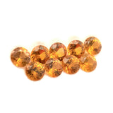 1.92cts 9Pcs Natural Fanta Spessartite Gemstone - 3.5MM - Round Shape - 25501RGT