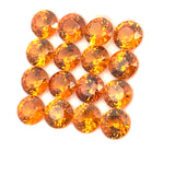2.57cts 16Pcs Natural Fanta Spessartite Gemstone - 3.5MM - Round Shape - 25504RGT