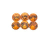 1.26cts 6Pcs Natural Fanta Spessartite Gemstone - 3.5MM - Round Shape - 25506RGT