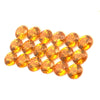 4.31cts 18Pcs Natural Fanta Spessartite Gemstone - 3.6MM - Round Shape - 25507RGT
