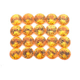 4.66cts 20Pcs Natural Fanta Spessartite Gemstone - 3.6MM - Round Shape - 25508RGT