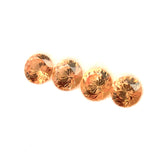 0.95cts 4Pcs Natural Fanta Spessartite Gemstone - 3.6MM - Round Shape - 25509RGT