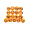 4.04cts 17Pcs Natural Fanta Spessartite Gemstone - 3.6MM - Round Shape - 25513RGT