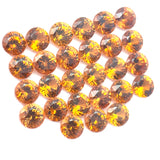 6.43cts 27Pcs Natural Fanta Spessartite Gemstone - 3.6MM - Round Shape - 25514RGT