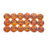 3.99cts 27Pcs Natural Fanta Spessartite Gemstone - 3.6MM - Round Shape - 25518RGT