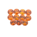 2.63cts 11Pcs Natural Fanta Spessartite Gemstone - 3.6MM - Round Shape - 25519RGT