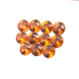 2.63cts 11Pcs Natural Fanta Spessartite Gemstone - 3.6MM - Round Shape - 25519RGT