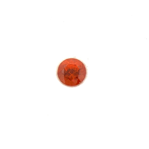 0.24cts Natural Fanta Spessartite Gemstone - 3.6MM - Round Shape - 25520RGT