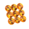 2.85cts 7Pcs Natural Fanta Spessartite Gemstone - 4.0MM - Round Shape - 25521RGT