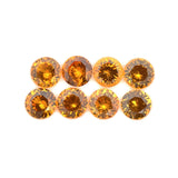 2.46cts 8Pcs Natural Fanta Spessartite Gemstone - 4.0MM - Round Shape - 25522RGT