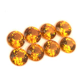 2.46cts 8Pcs Natural Fanta Spessartite Gemstone - 4.0MM - Round Shape - 25522RGT