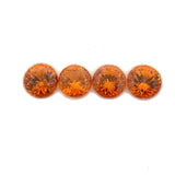 1.36cts 4Pcs Natural Fanta Spessartite Gemstone - 4.0MM - Round Shape - 25524RGT
