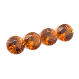 1.36cts 4Pcs Natural Fanta Spessartite Gemstone - 4.0MM - Round Shape - 25524RGT