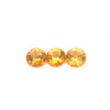 0.97cts 3Pcs Natural Fanta Spessartite Gemstone - 4.1MM - Round Shape - 25525RGT