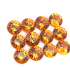 4.01cts 12Pcs Natural Fanta Spessartite Gemstone - 4.1MM - Round Shape - 25528RGT