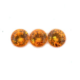 1.03cts 3Pcs Natural Fanta Spessartite Gemstone - 4.2MM - Round Shape - 25532RG