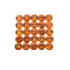 3.70cts 25Pcs Natural Fanta Spessartite Gemstone - 3.1MM - Round Shape - 25488RGT