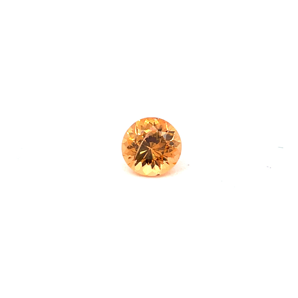 0.88cts Natural Fanta Spessartite Garnet Gemstone - Round Shape - 25572RGT