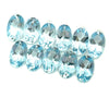 2.21cts 11Pcs Natural Santa Maria Aquamarine Gemstone - 5X3MM - Oval Shape - 25595RGT