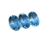 1.53cts 3Pcs Natural Santa Maria Aquamarine Gemstone - 6X4MM - Oval Shape - 25602RGT