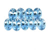 5.70cts 9Pcs Natural Santa Maria Aquamarine Gemstone - 7X5MM - Oval Shape - 25605RGT