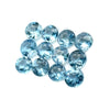 0.95cts 12Pcs Natural Santa Maria Aquamarine Gemstone - 3MM - Round Shape - 25608RGT
