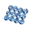 1.30cts 6Pcs Natural Santa Maria Aquamarine Gemstone - 3MM - Round Shape - 25610RGT