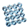2.72cts 16Pcs Natural Santa Maria Aquamarine Gemstone - 3.5MM - Round Shape - 25611RGT