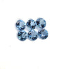 3.5mm 6Pcs Lot Natural Santa Maria Aquamarin Gemstone - Round Shape - 25616RGT