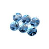 1.27cts 6Pcs Natural Santa Maria Aquamarine Gemstone - 3.8MM - Round Shape - 25618RGT 