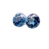 4.5mm 2Pcs Natural Santa Maria Aquamarine Gemstone - Round Shape - 25623RGT