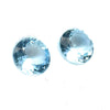 1.48cts 2Pcs Natural Santa Maria Aquamarine Gemstone - 6.2MM - Round Shape - 25626RGT
