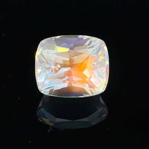 7.73cts Natural Rainbow Moonstone Gemstone - Cushion Shape - 25670RGT