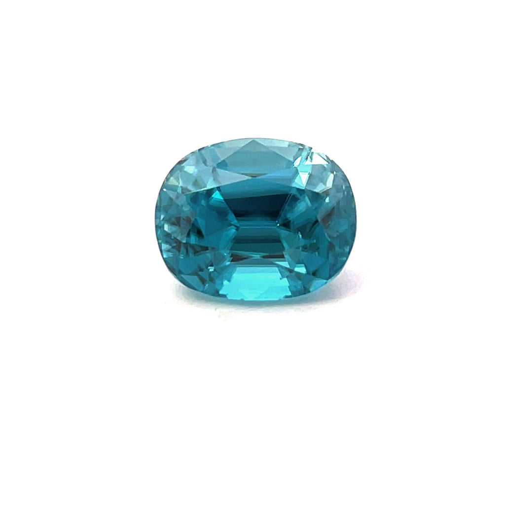 6.25cts Natural Blue Zircon Gemstone - Oval Shape - 25704RGT